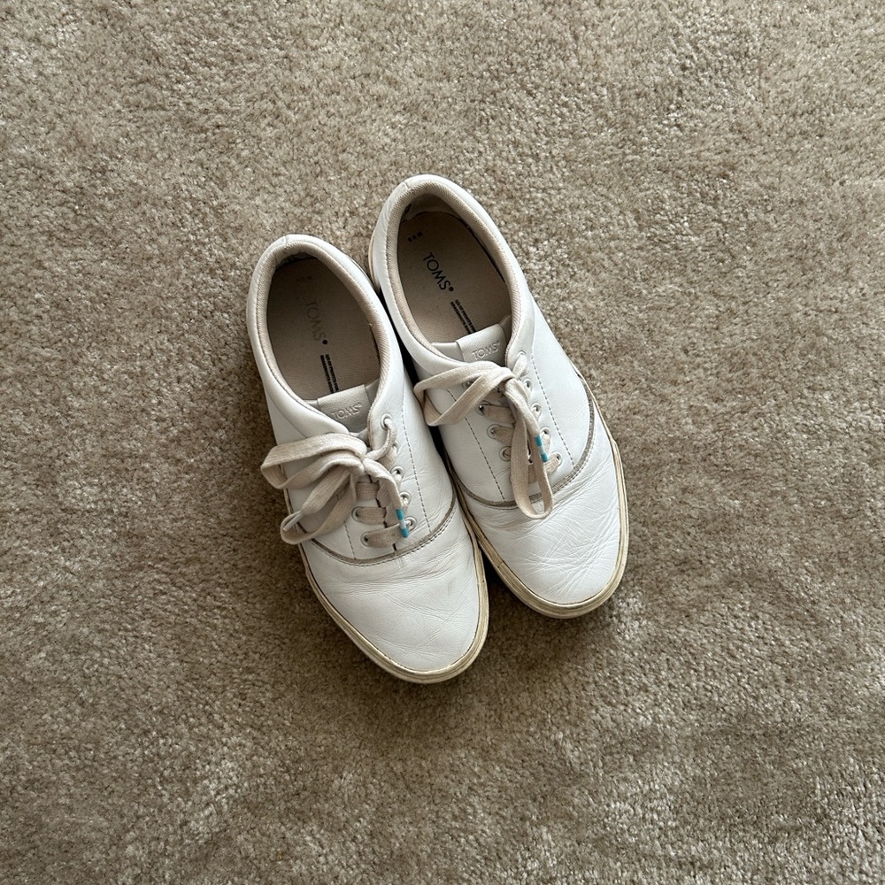 White Toms Sneakers